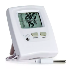 Termo-Higrômetro Digital Temperatura Interna/Externa e Umidade Interna | INCOTERM 7666.02.0.00