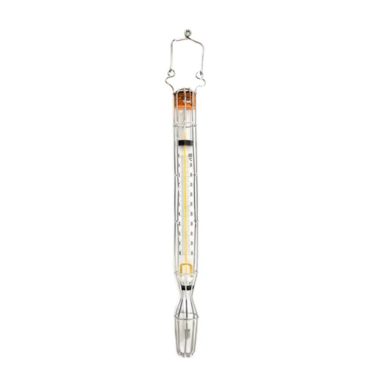 Termômetro Caramelômetro 0/+200:2°C Com Proteção de Arame | INCOTERM 5119