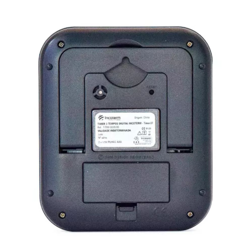 Timer 3 Tempos Digital | INCOTERM T-TIM-0020.00