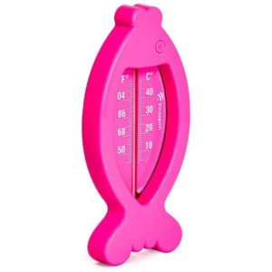 Termômetro Para Banho em Formato de Peixe Rosa | INCOTERM A-PLA-0006.00